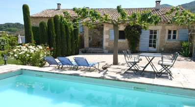 location maison piscine luberon