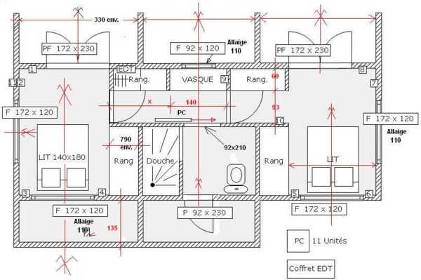 faire un plan architecte